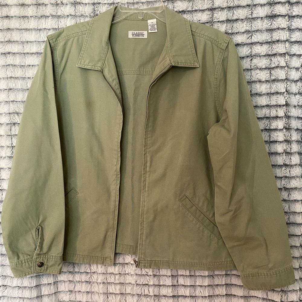 Green jacket